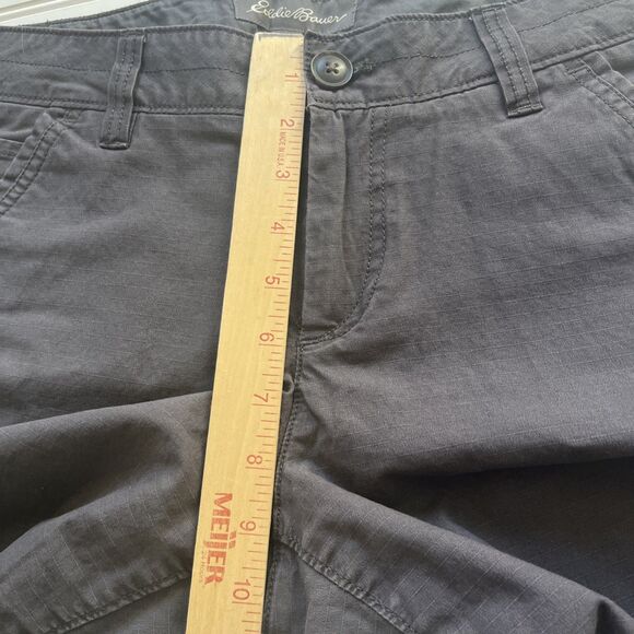 Eddie Bauer Women's Pants Size 4 Gray  Mid Rise Relaxed Fit - Picture 4 of 14